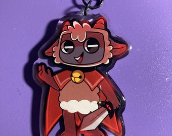 Cult of the Lamb Epoxy Charm