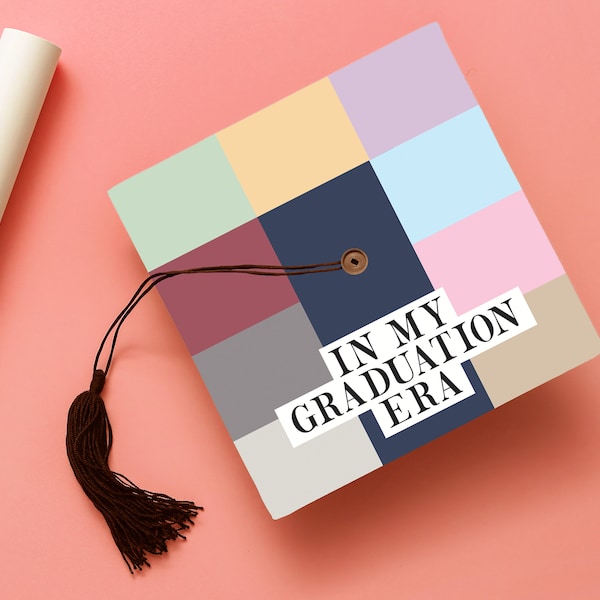 Taylor Swift Eras Graduation Printable Cap Topper