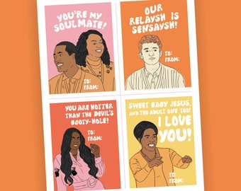 Abbott Elementary Printable Valentines