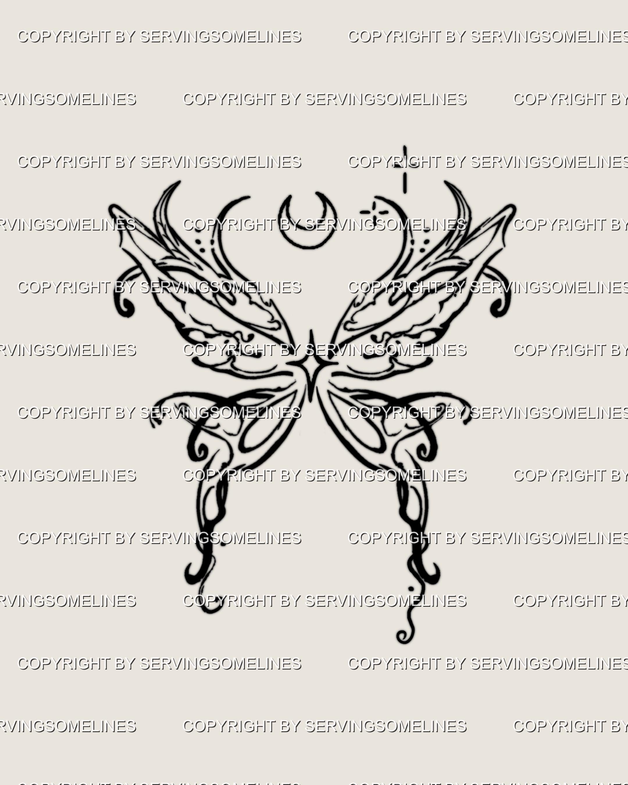 Small fairy tattoo - Etsy België, image size:2160x2700