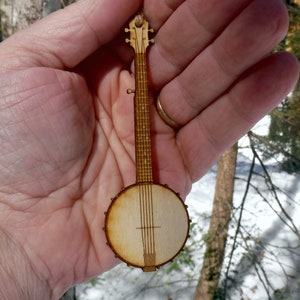 Banjo Holiday Christmas Ornament Stocking Stuffer