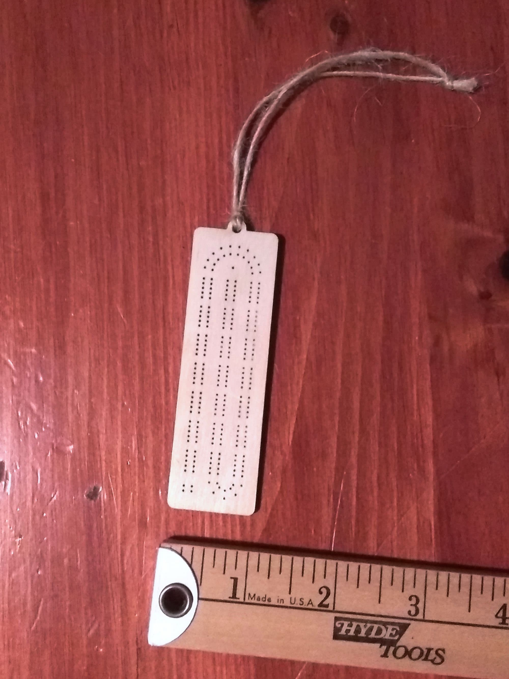 Cribbage Board Holiday Christmas Tree Ornament Stocking Stuffer Etsy