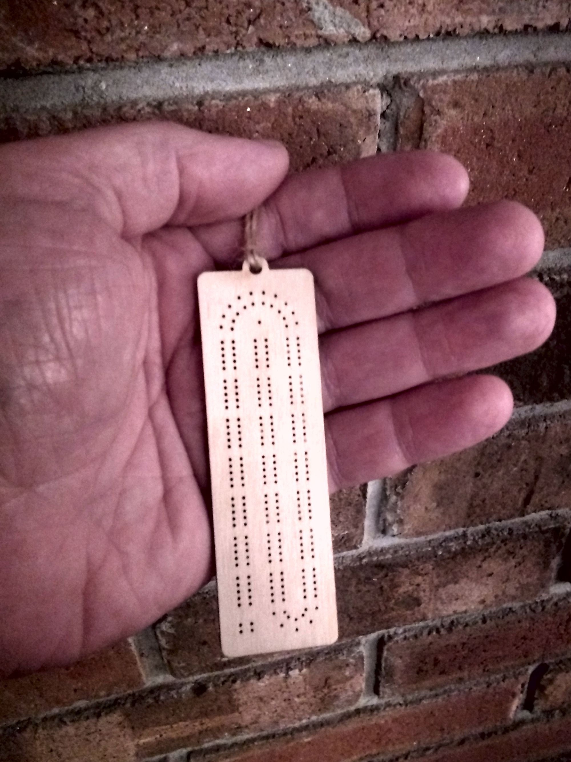 Cribbage Board Holiday Christmas Tree Ornament Stocking Stuffer Etsy