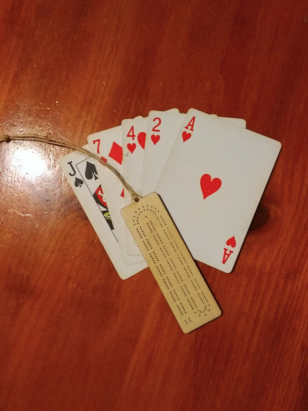 Cribbage Board Holiday Christmas Tree Ornament Stocking Stuffer Etsy