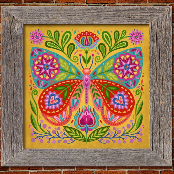 Nursery Folk Art Etsy