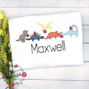 Back to School Shirt / Boy Back to School Shirt / Dinosaur School Shirt / Dinosaur Shirt / Preschool Shirt/ Boy School Shirt / School Outfit