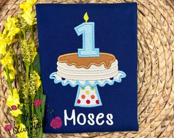 Pancake Birthday Applique Shirt: Breakfast Theme, Personalized Kids Tee, Custom, Toddler