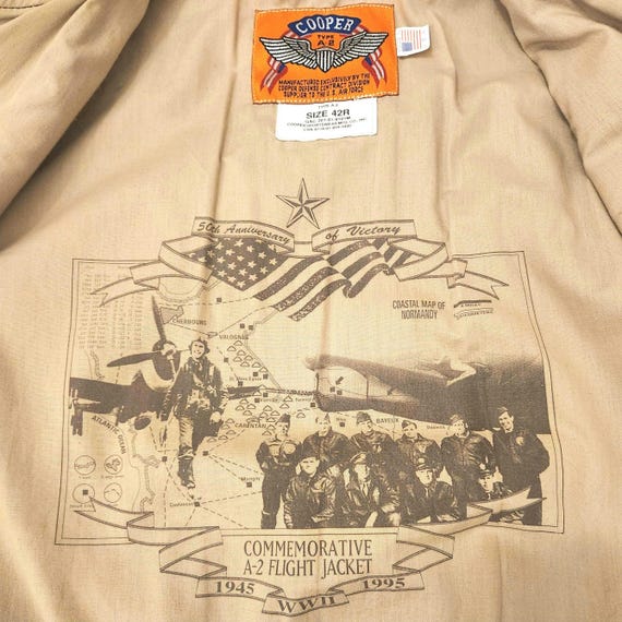 Vintage Cooper A-2 Flight Jacket, a 50th-anniversary Edition for