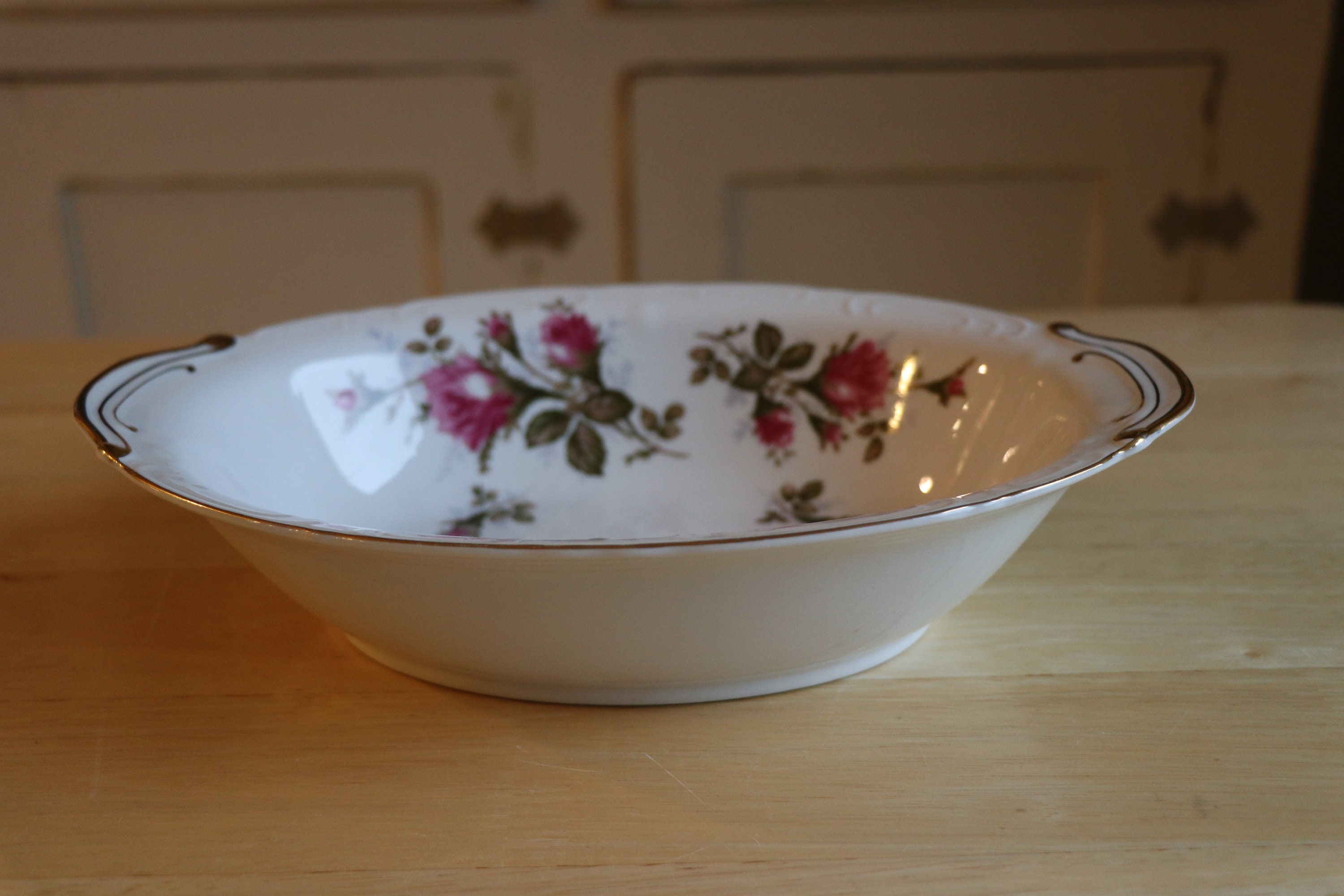 Vintage Lipper & Mann Japan Fine China Oval Serving Dish Bowl Etsy