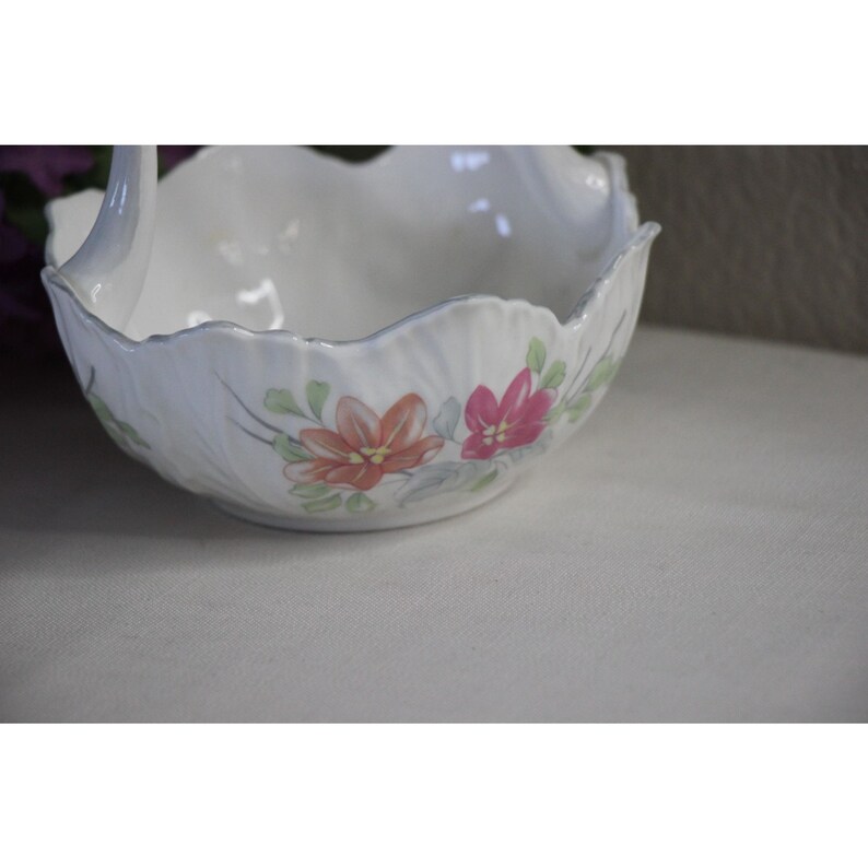 Elizabethan Staffordshire England Bone China Angelique Flower Etsy