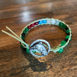 Rainbow Trout Lucky Fishing Bracelet