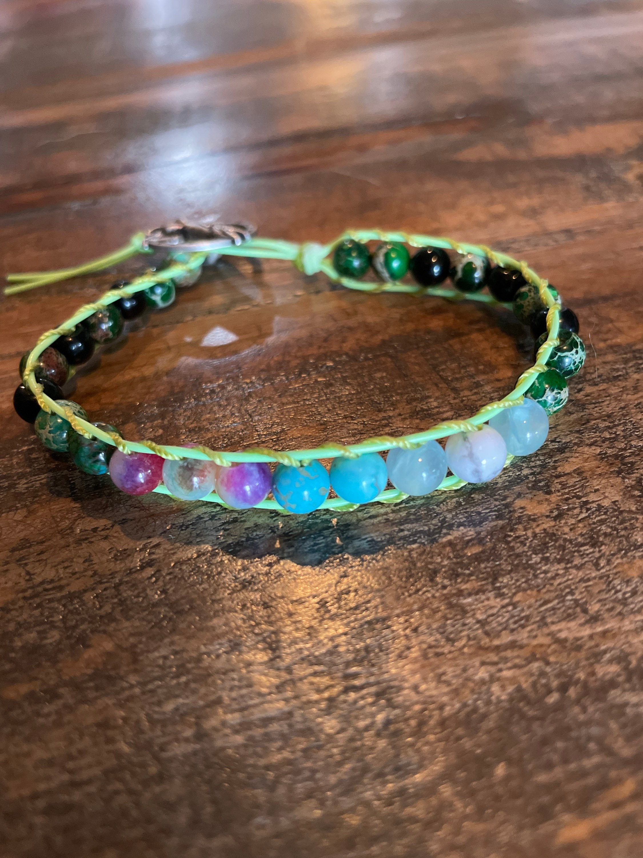 Rainbow Trout Lucky Fishing Bracelet Etsy