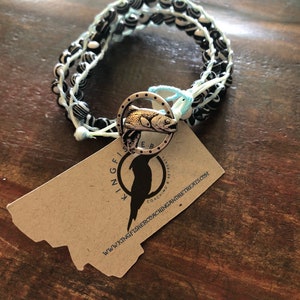 Zebra Stone Lucky Fishing Bracelet