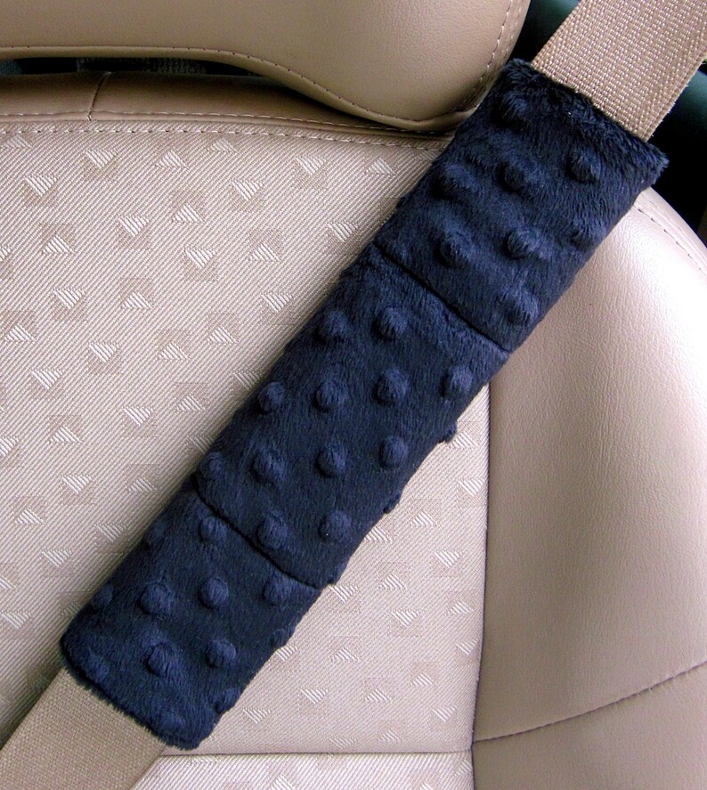 Seat Belt Cover Emoji Faces With Reversible Black Minky. Etsy