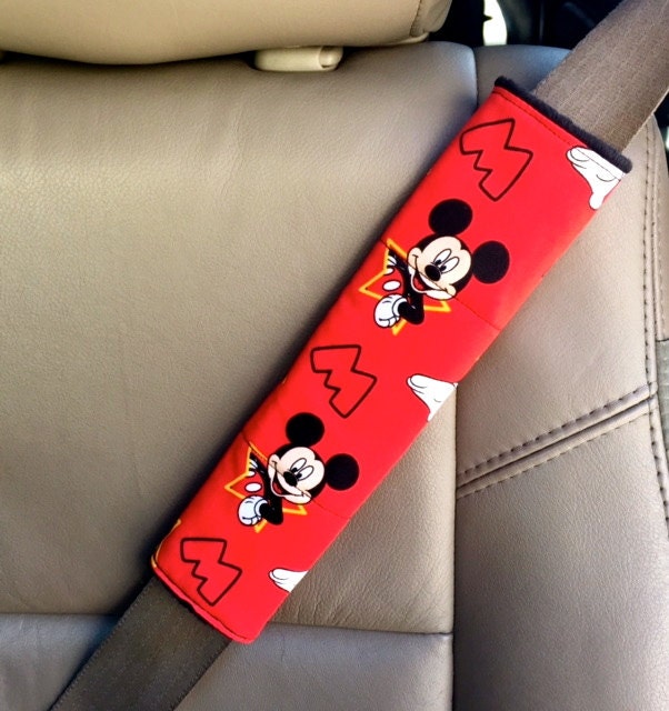 Seat Belt Cover- Mickey Mouse