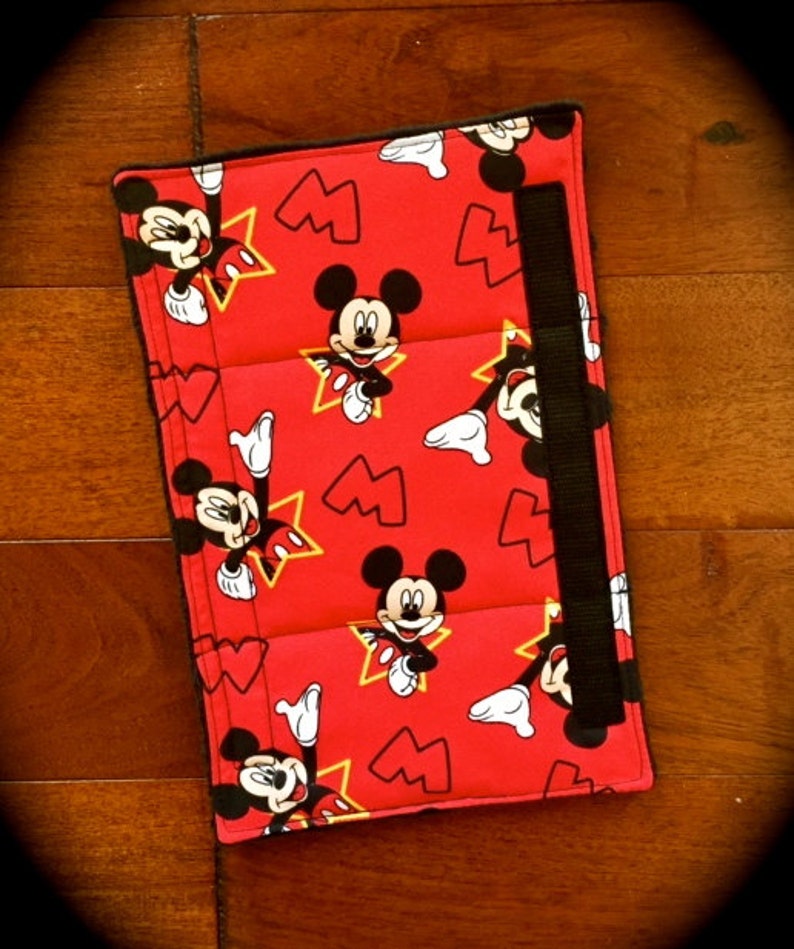 Seat Belt Cover Mickey Mouse With Reversible Black Minky. Etsy