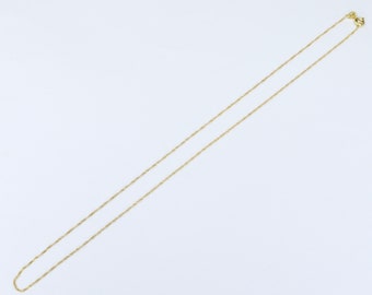 14K Solid Gold Delicate Necklace