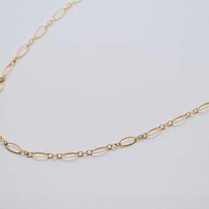Long necklace. Gold long necklace. Silver long necklace