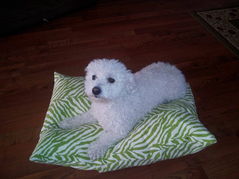 Designer Dog Bed Cover Dog Bed Slipcover Navy Etsy