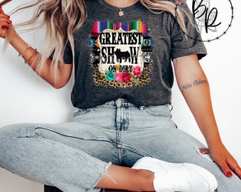 Youth Pig Greatest Show on Dirt Shirt, 4H, Stockshow show