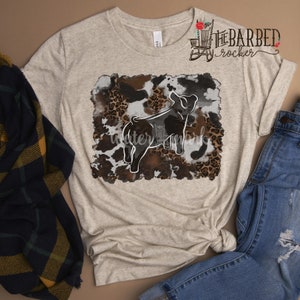 Market Pig Stockshow Cowhide/Leopard, Women's, 4H, Stockshow show