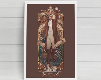 Hamilton poster print