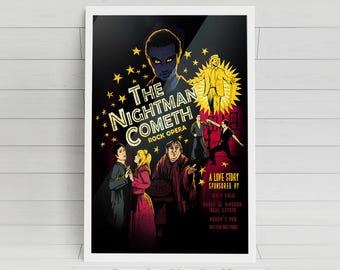 The Nightman Cometh poster print