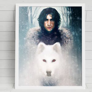 Jon Snow poster print zdjęcie 1