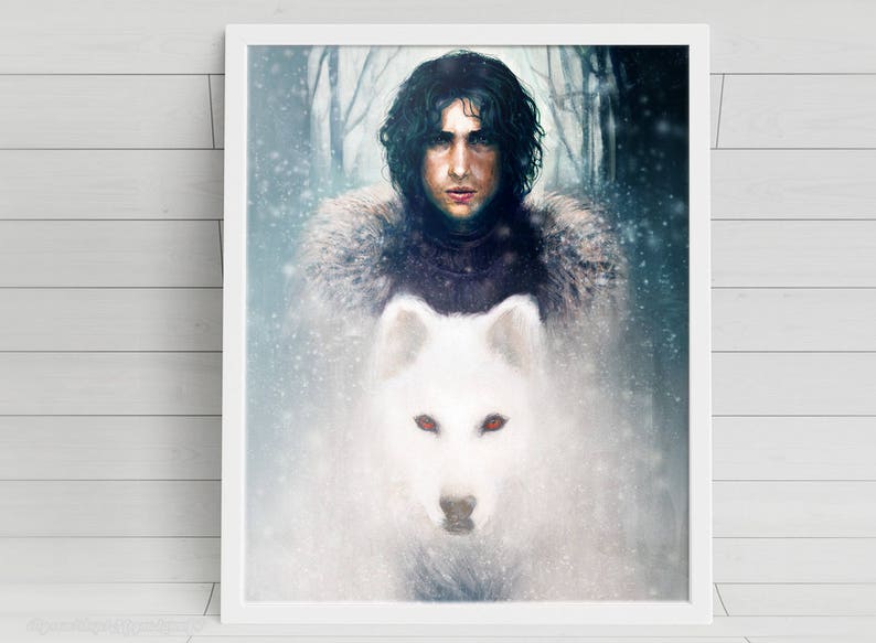 Jon Snow poster print zdjęcie 1