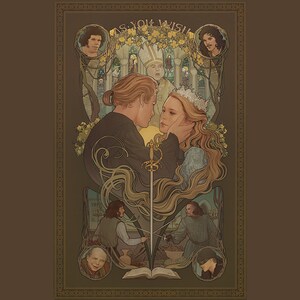 As You Wish Princess Bride inspired print PRE-ORDER zdjęcie 2