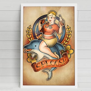 Pam Poovey of Archer poster print