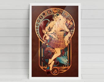 Luna Lovegood poster print