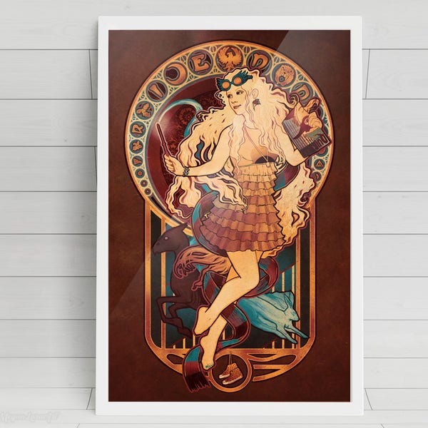 Luna Lovegood poster print