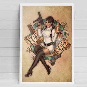 Archer&#39;s Lana poster print