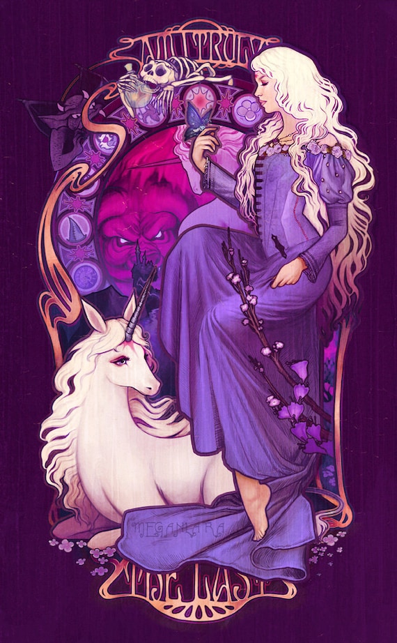 The Last Unicorn Art