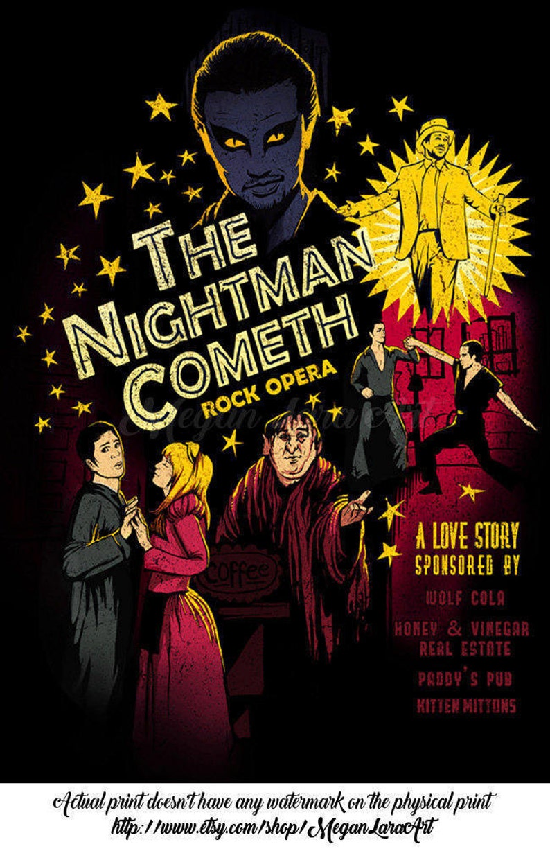 The Nightman Cometh poster print image 2