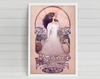 The Labyrinth's Sarah poster print