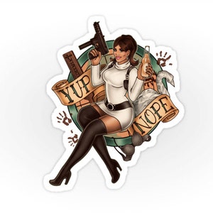 Lana Kane vinyl sticker