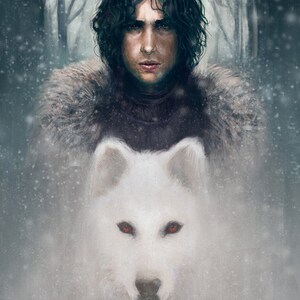 Jon Snow poster print zdjęcie 2
