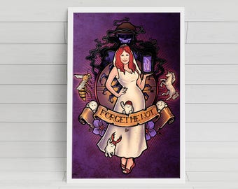 Donna Noble of Doctor Who poster print