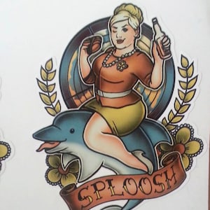 Pam Poovey of Archer vinyl sticker image 3