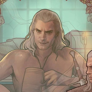 Geralt Witcher poster print image 1