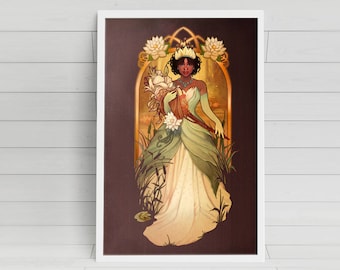 Tiana poster print