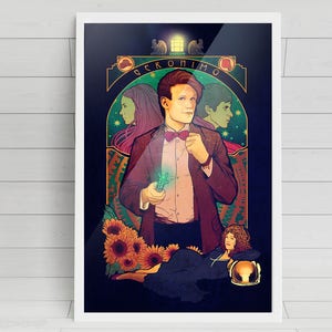 Eleventh Doctor poster print