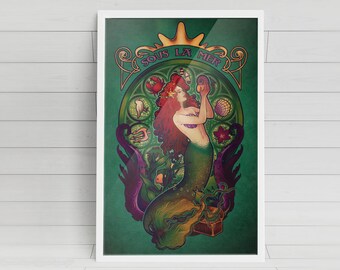 Ariel - Stampa poster della Sirenetta