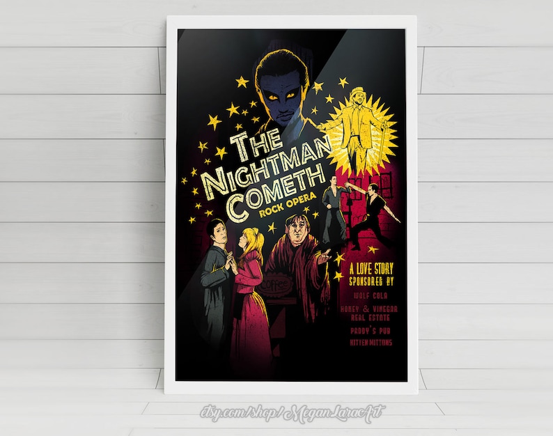 The Nightman Cometh poster print image 1