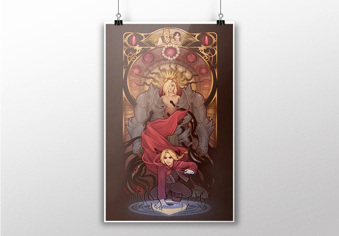  Fullmetal Alchemist Customized 14inch x 18inch Silk Print  Poster/WallPaper Great Gift: Posters & Prints