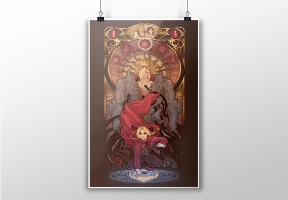 Fullmetal Alchemist (Original Series) - fab faux poster created by gossymer