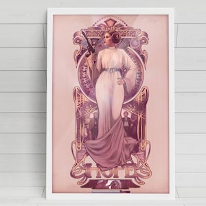 Princess Leia poster print