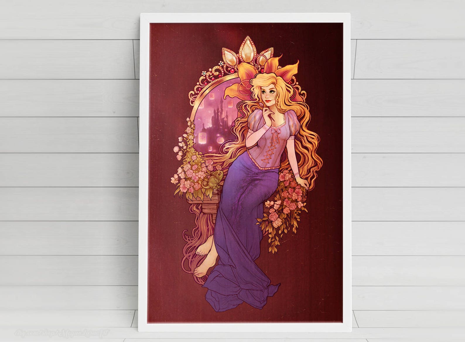 Rapunzel Poster Print | Etsy